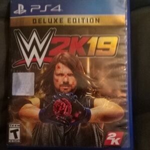 PS4 WWE 2K19 Deluxe Edition
